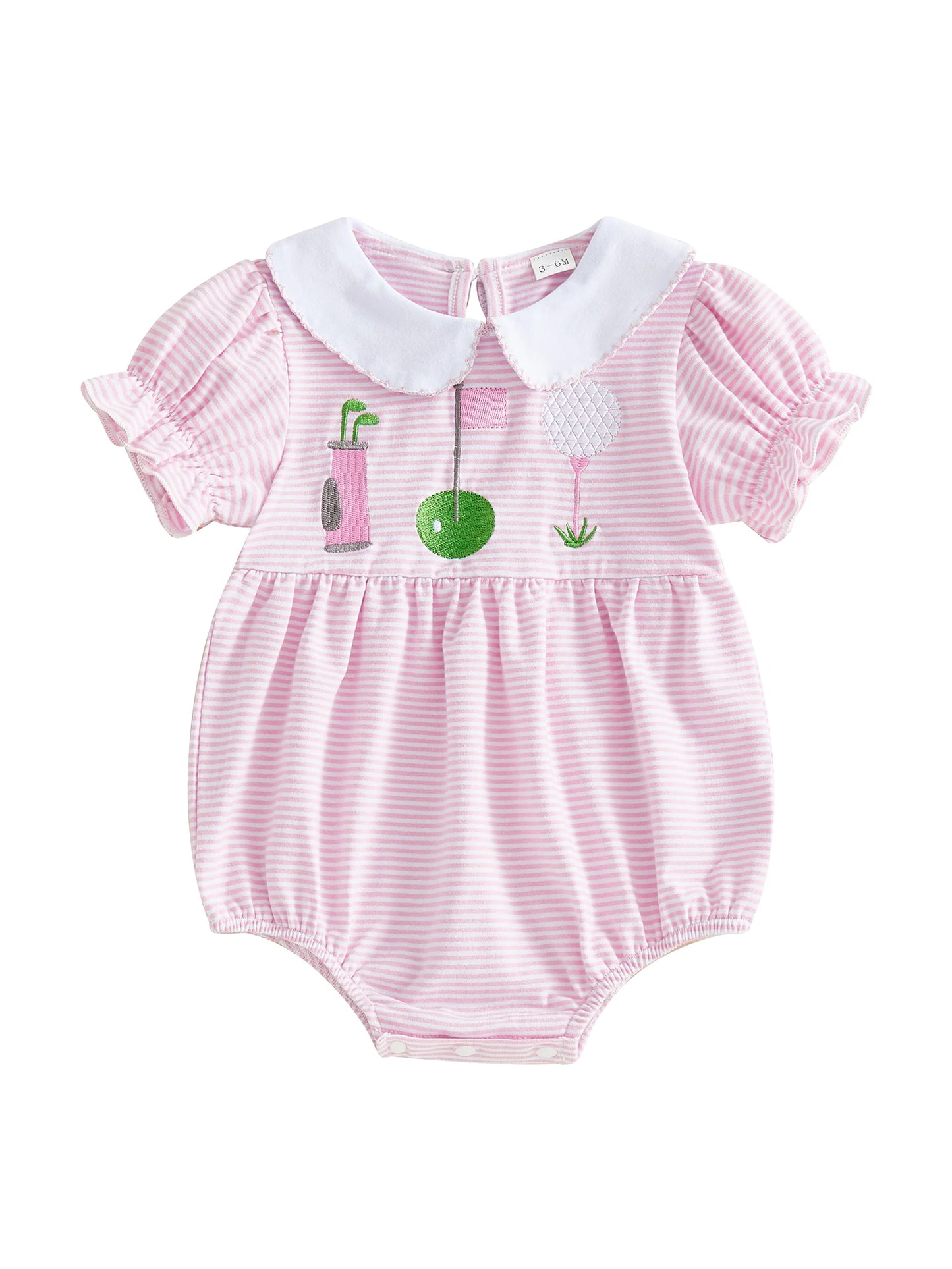 Floral Print Toddler Romper With Bow Detail And Ruffle Sleeves