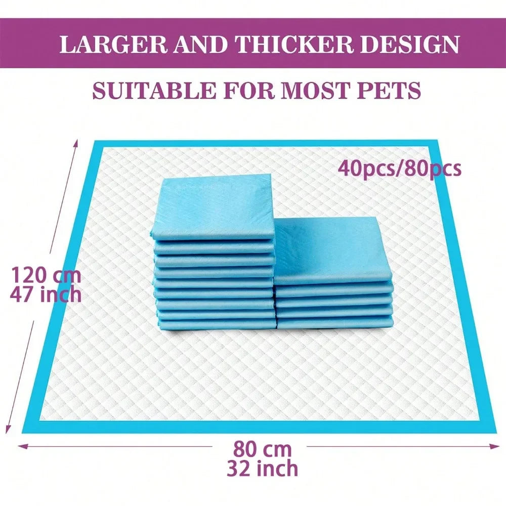 Ultra Absorbent Dog Pee Pads Leak Proof Odor Control