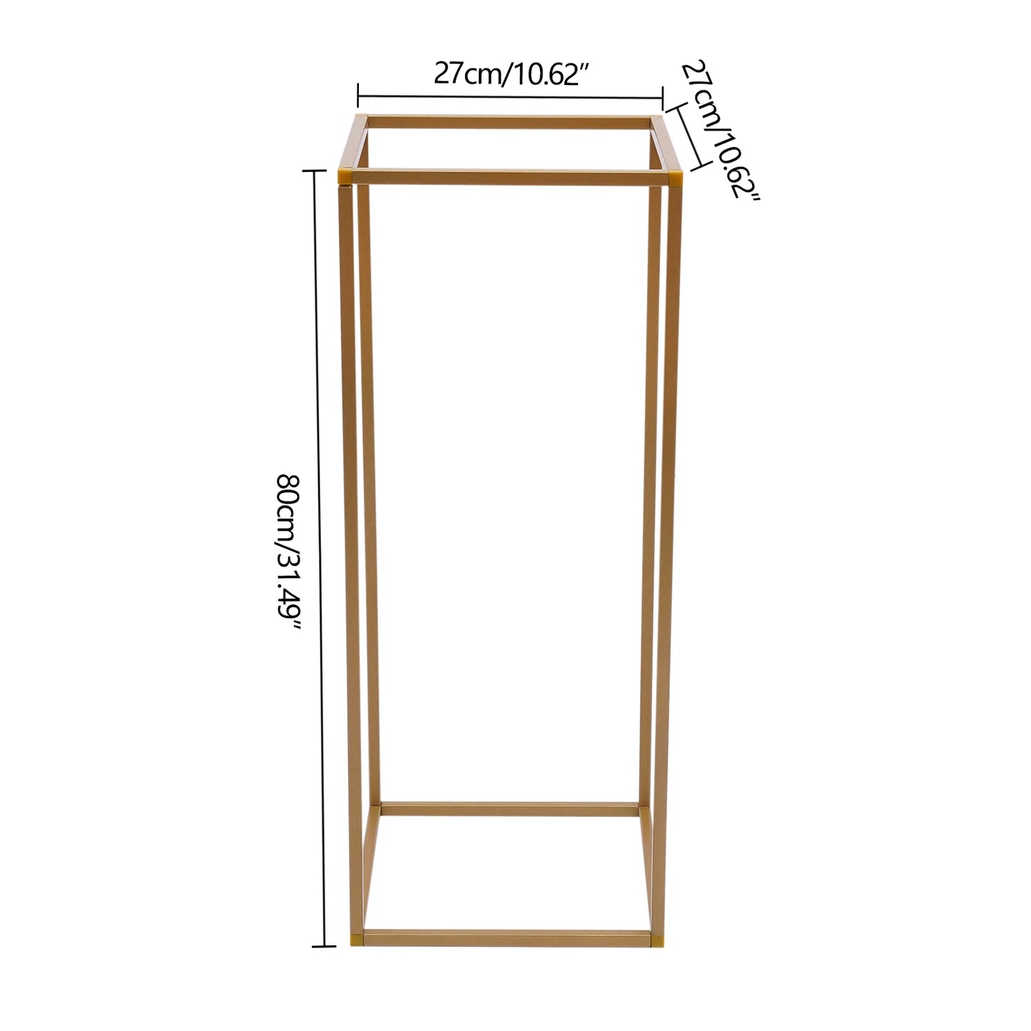 Iron Flower Stand Set 10 Piece Wedding Column Stands For Events