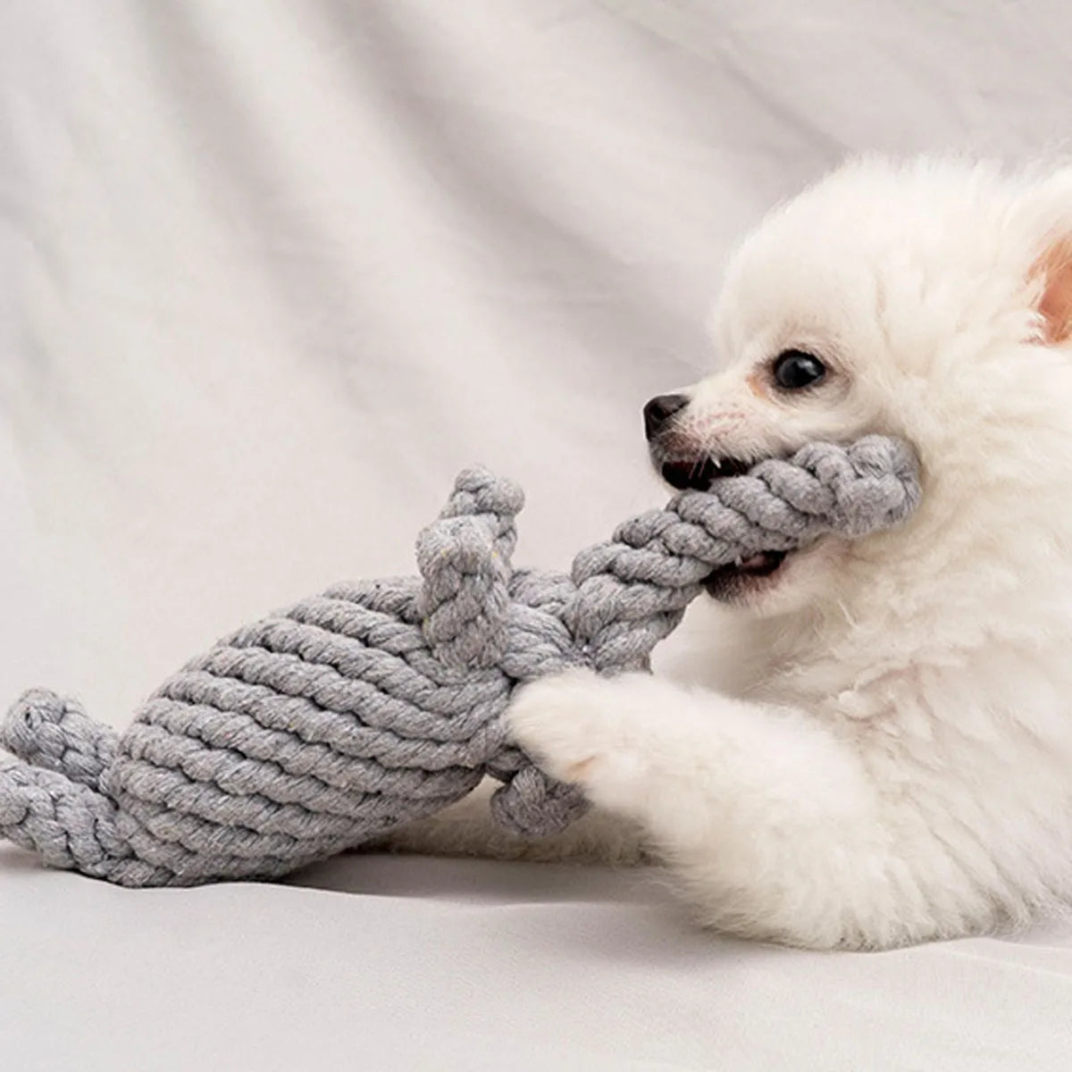 Durable Handwoven Cotton Rope Dog Toy For All Dogs