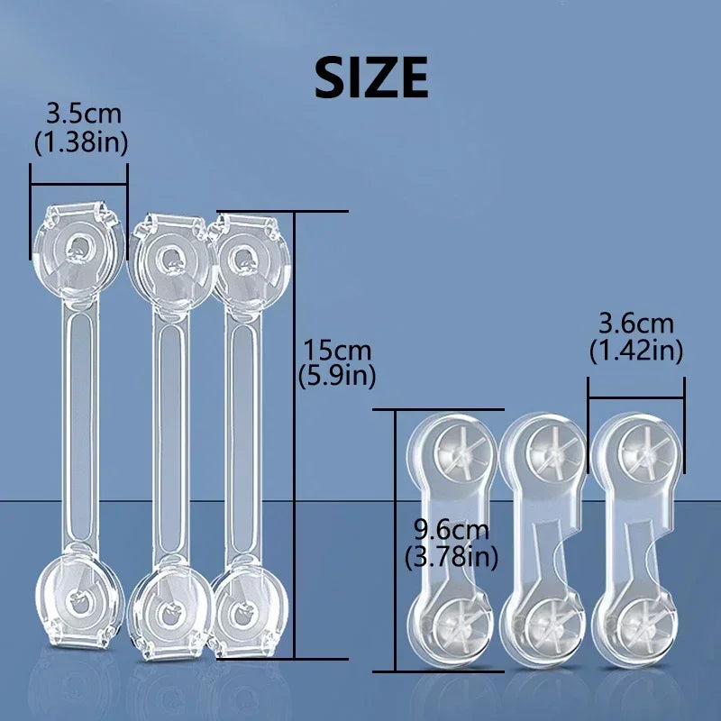 DHDH Baby Cabinet Fridge Safety Locks For Childproofing
