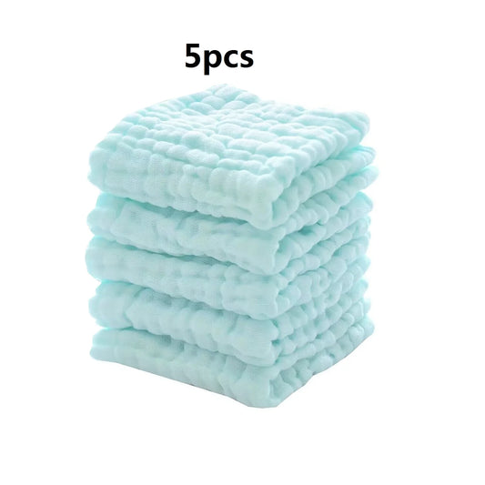 Baby Muslin Washcloths For Newborns Gentle Facial Towels