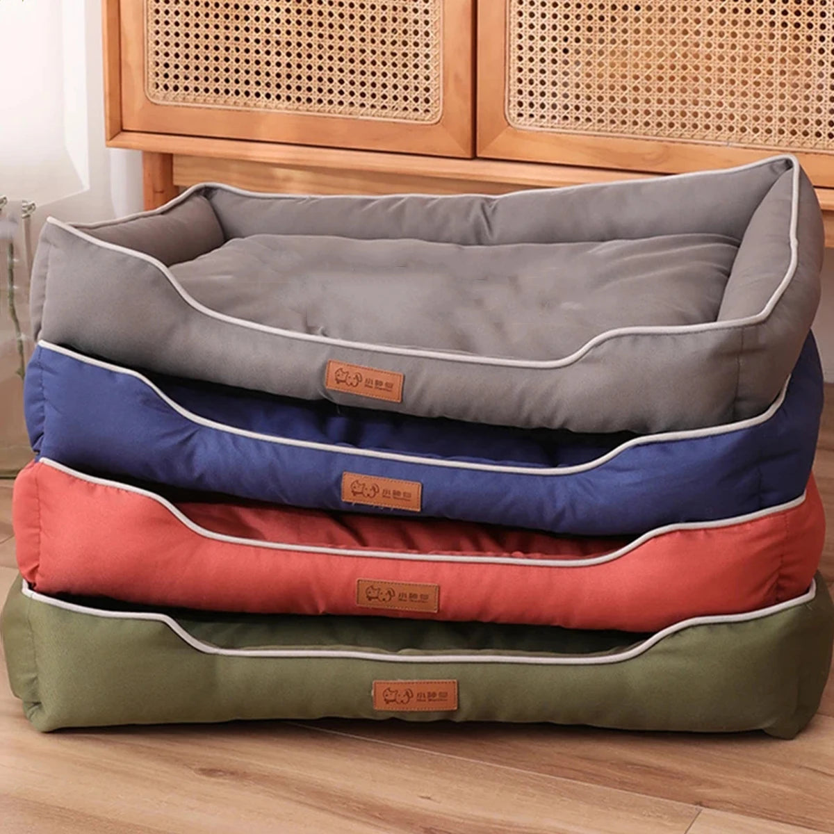Four Season Square Dog Bed Waterproof Sofa Pet House