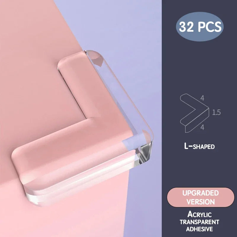 Baby Safety Luminous Silicone Corner Guards For Table Edges