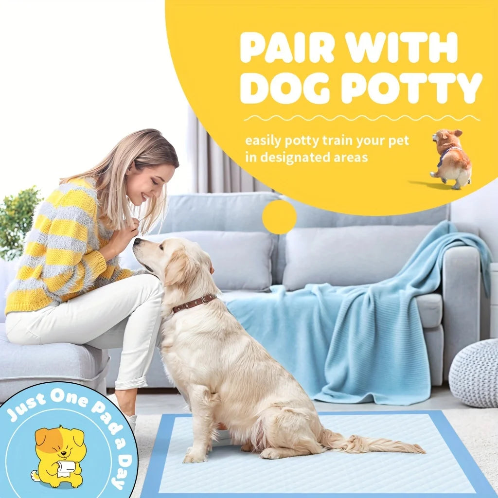 Disposable Dog Pee Pads For Training And Puppy Odor Control