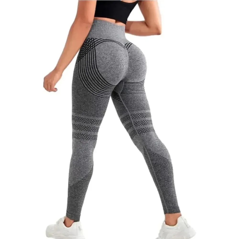 Slimove 3D Cellulite Leggings High Waisted Butt Lifting Gym