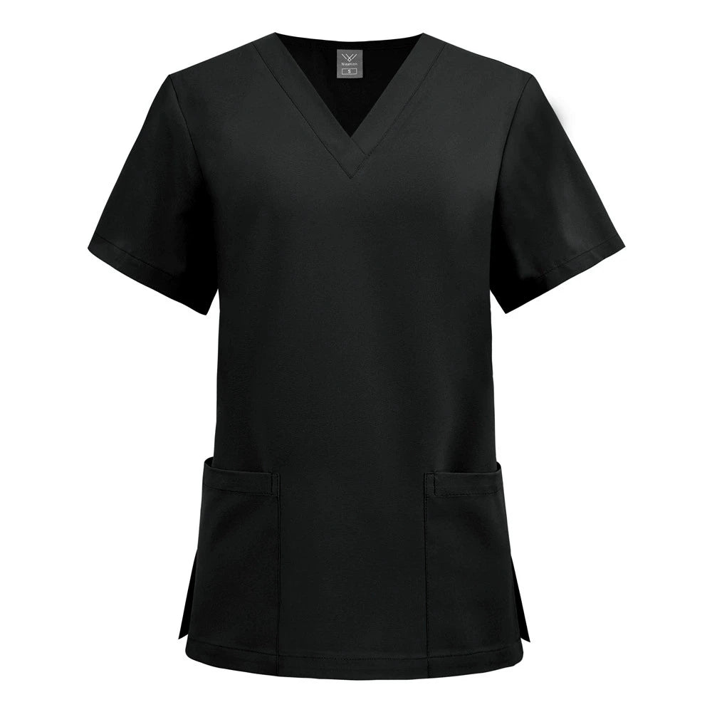 NONECN Wholesale Nurse Scrubs Uniform Set Durable Washable Medical Workwear