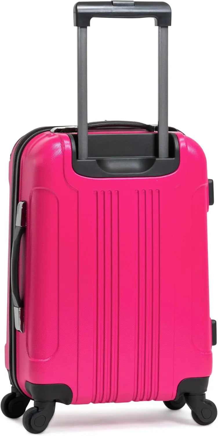 Caster Lightweight Hardshell Spinner Carry-On Luggage ABS PC