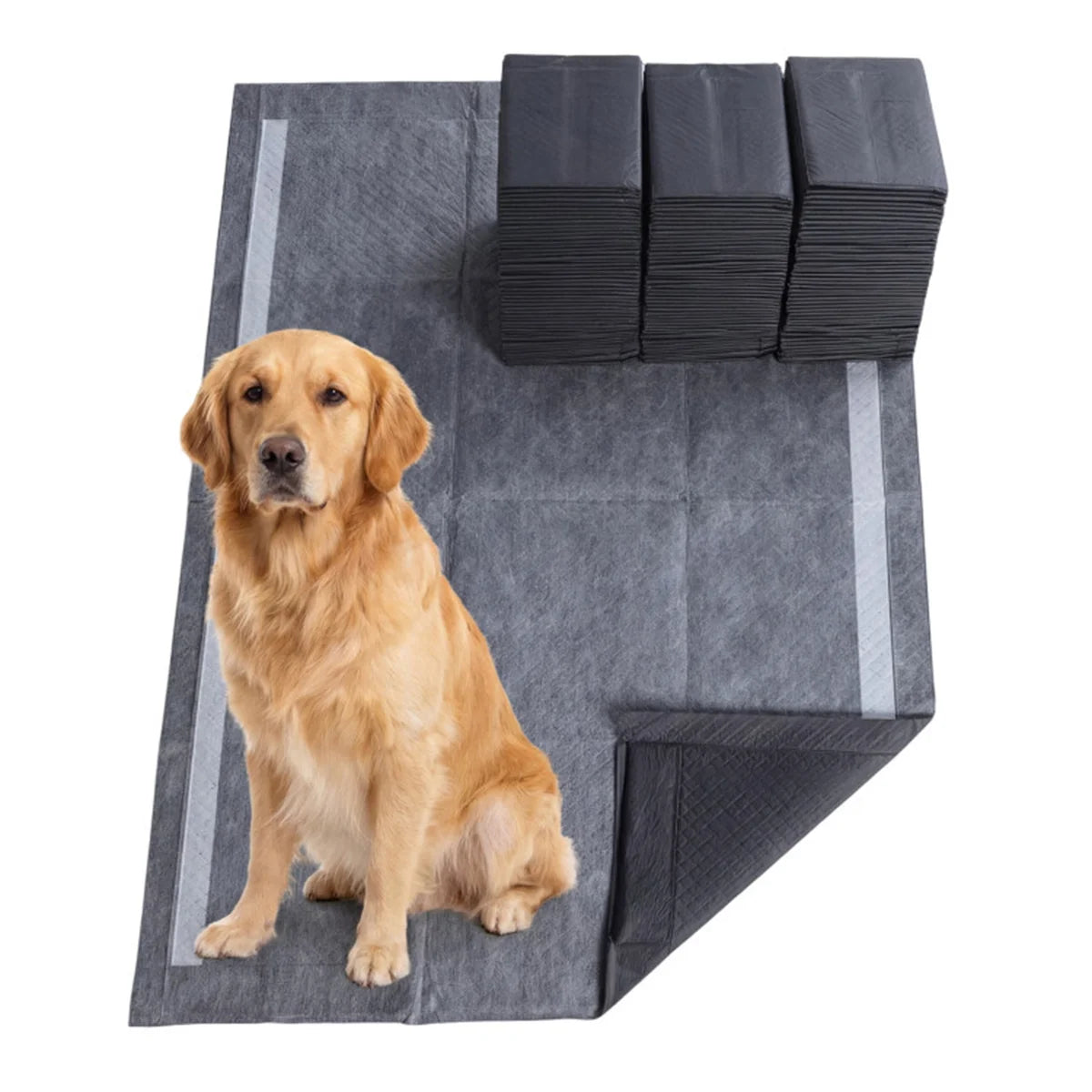 Pet Pads With Activated Carbon For Odor Control Dog Potty