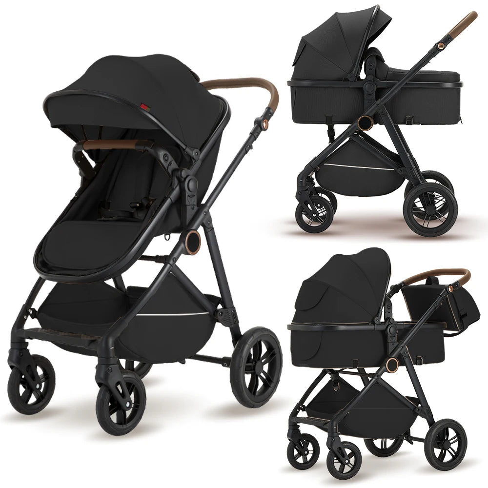 B.childhood 2 In 1 Baby Stroller Pram Foldable Pushchair