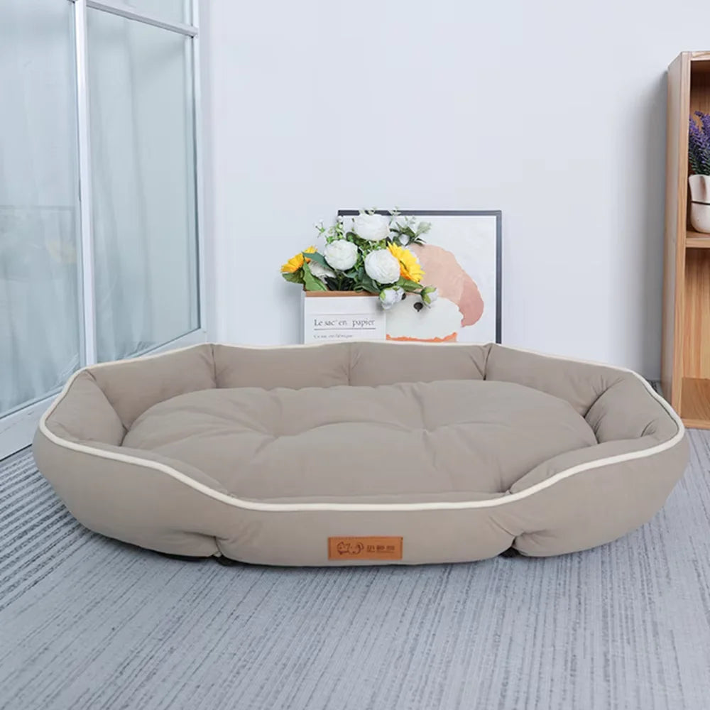 Corduroy Pet Sofa Bed For Dogs And Cats Cozy Winter Warm Cushion