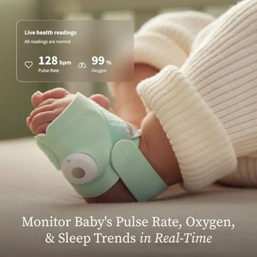 Dream Sock Smart Baby Monitor for Infants with SpO2 and Heart Rate