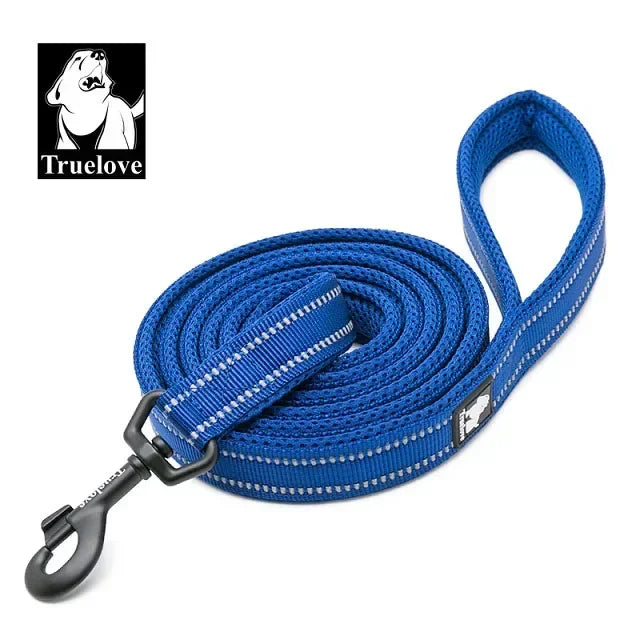 Truelove Reflective Padded Nylon Leash For Dogs And Cats