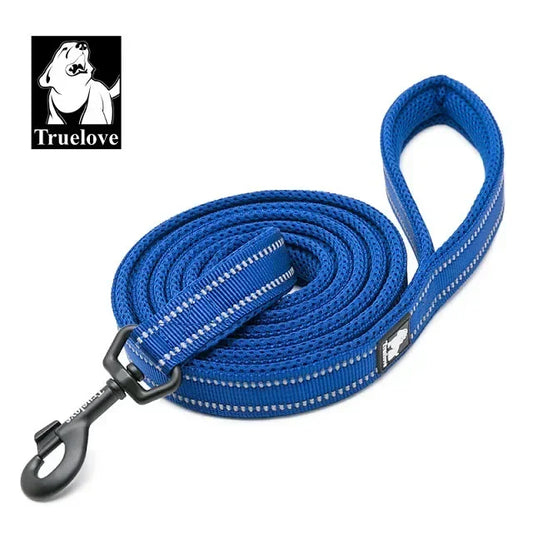 Truelove Reflective Padded Nylon Leash For Dogs And Cats