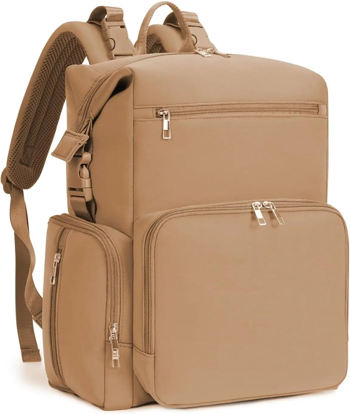 Waterproof Diaper Backpack for Newborn Travel With Insulated Pockets