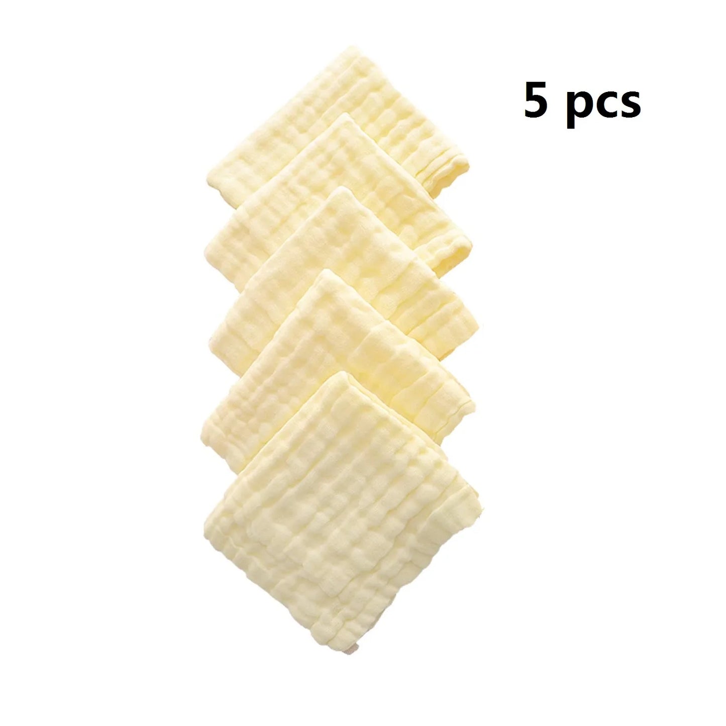 Baby Muslin Washcloths For Newborns Gentle Facial Towels