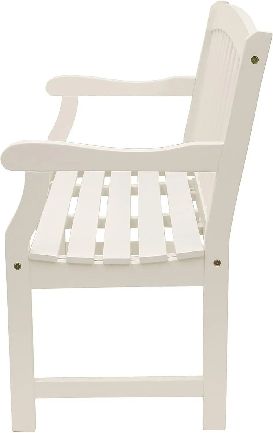 Acacia Wood 2-Seat Outdoor Bench