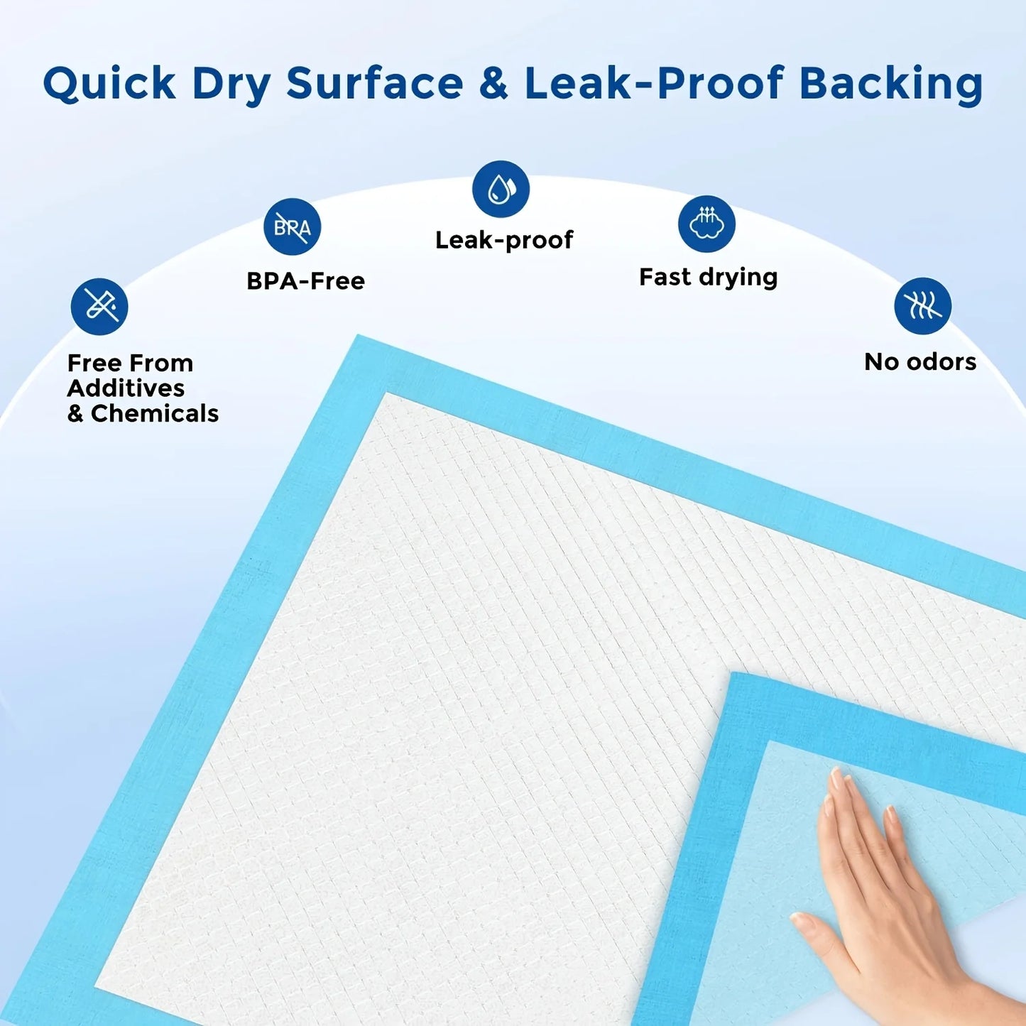 Disposable Pet Training Pads Forty Pack Thickened Leakproof Absorbent