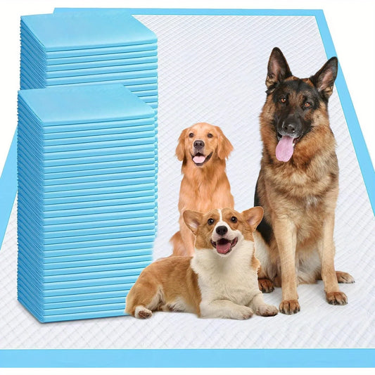 Puppy Pee Pads Leak-Proof Super Absorbent Disposable Potty Pads