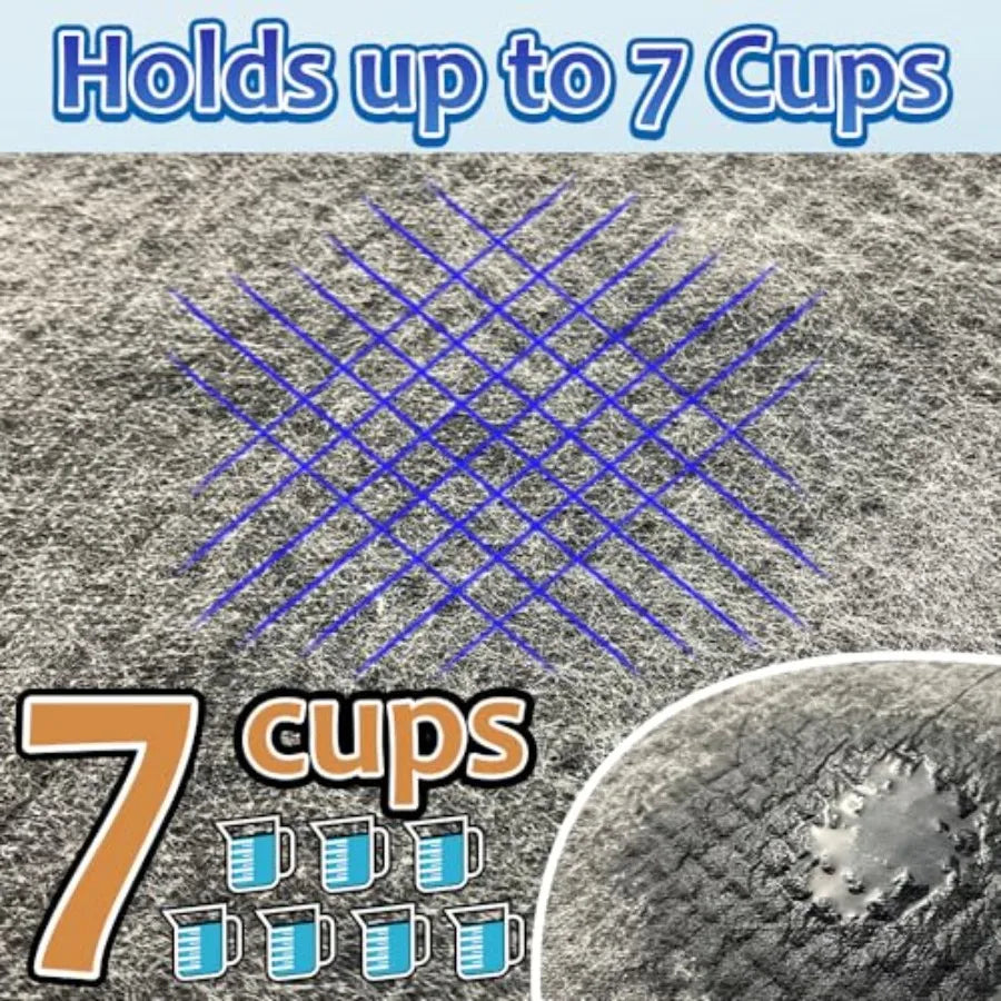 Charcoal Dog Pee Pads 30 Count For Odor Control Disposable
