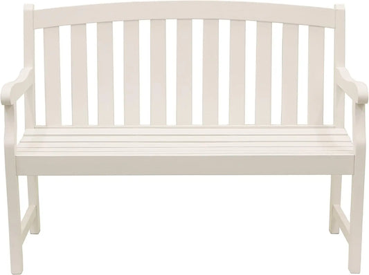 Acacia Wood 2-Seat Outdoor Bench