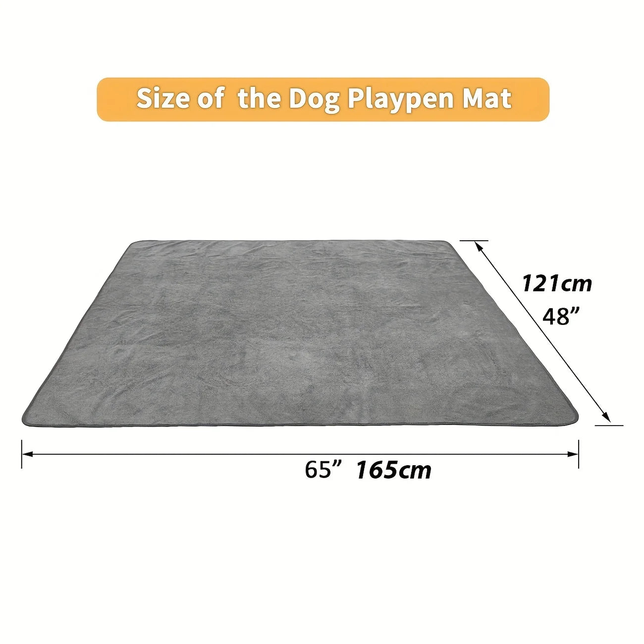 Nordara Durable Dog Pee Pad Washable Non Slip Floor Mat