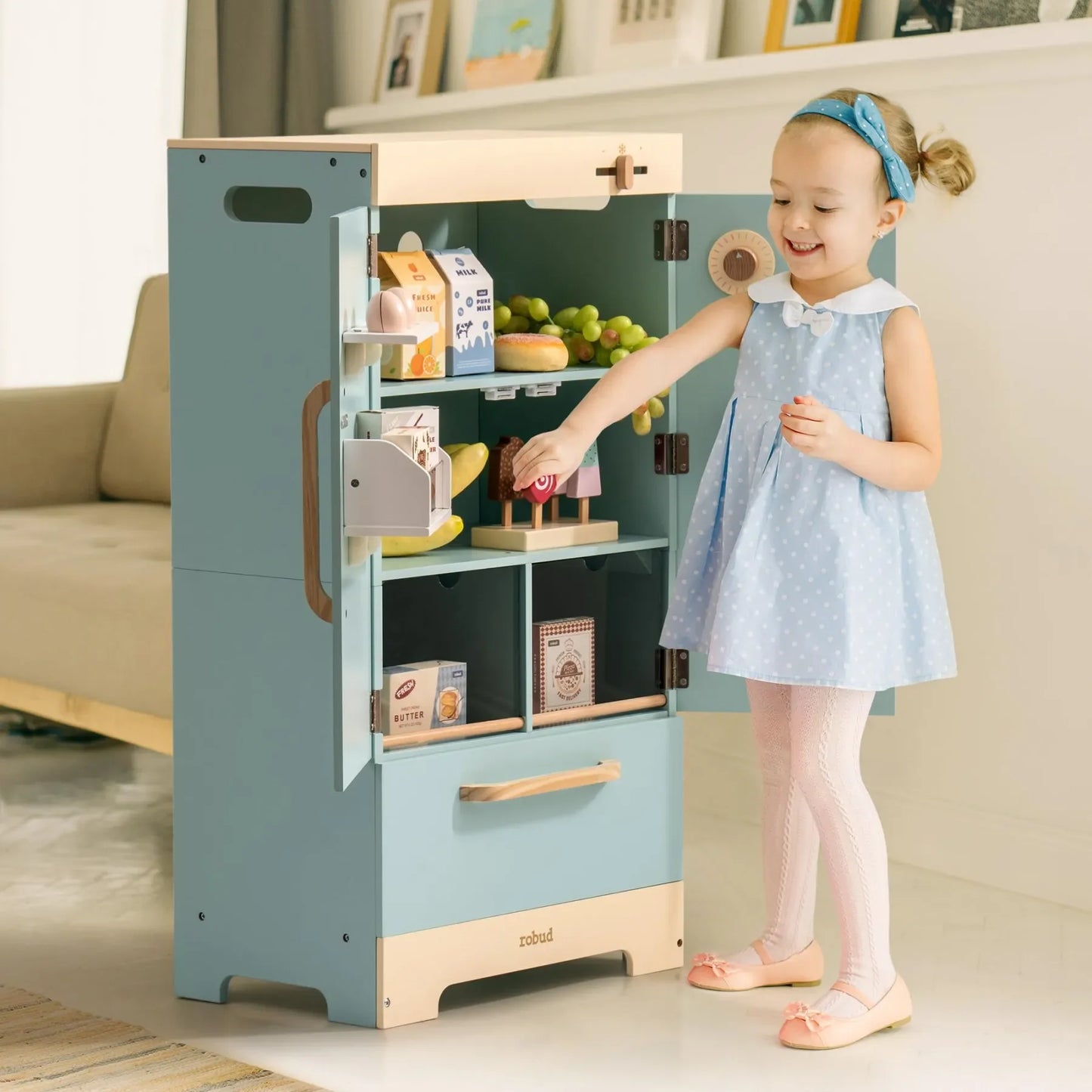 Robotime Robud Kitchen Washer Playset For Kids Ages 3
