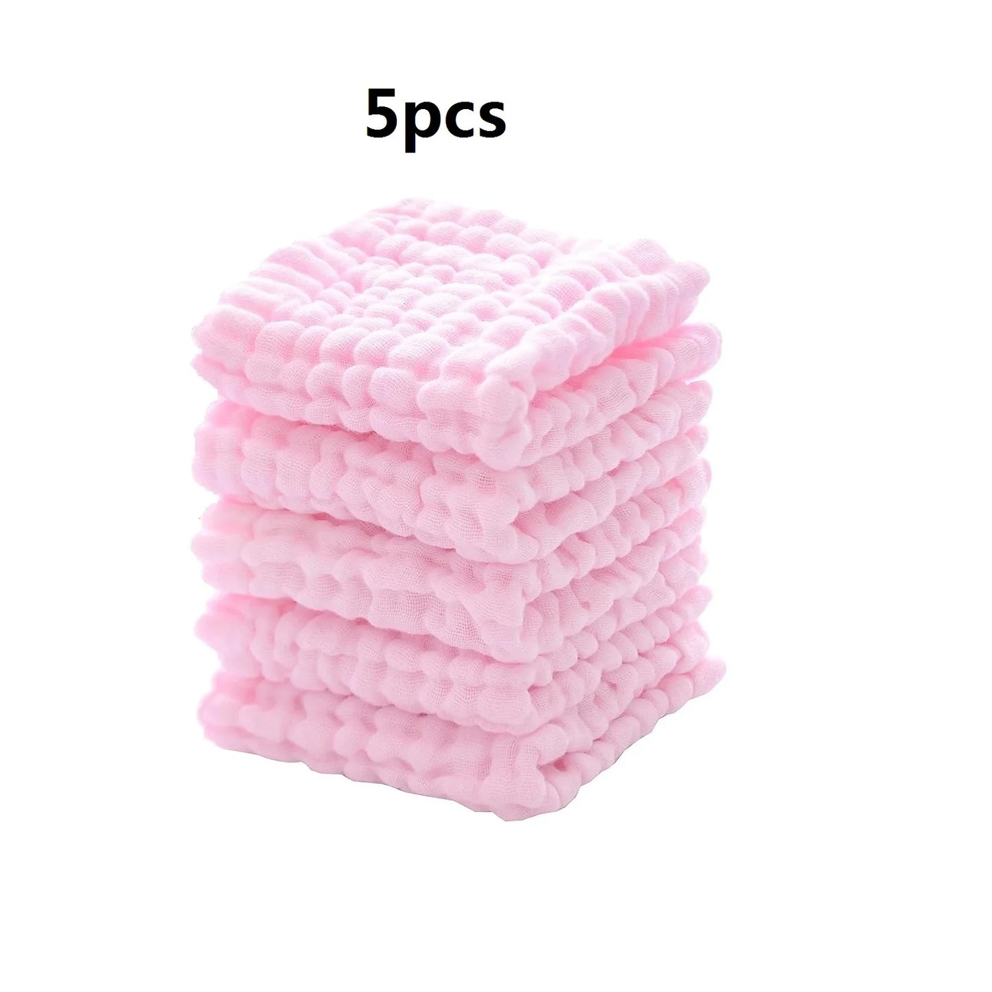 Baby Muslin Washcloths For Newborns Gentle Facial Towels