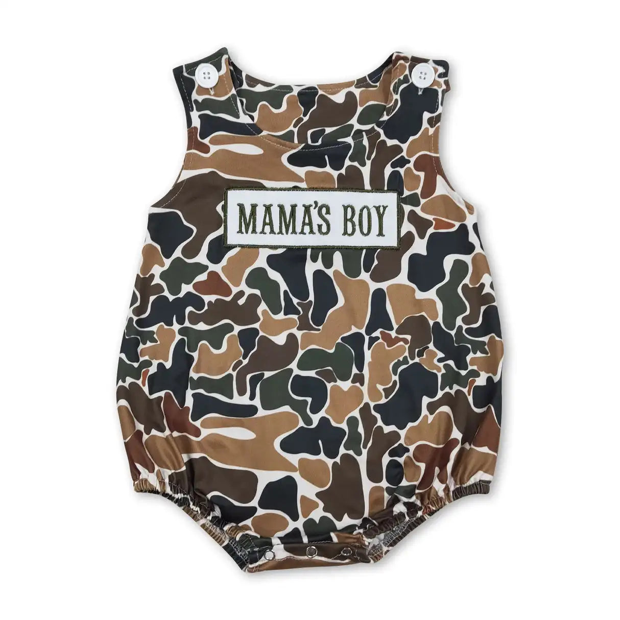 Sibling Baby Boys Sleeveless Rompers Cotton Polyester Fabric Easy Care