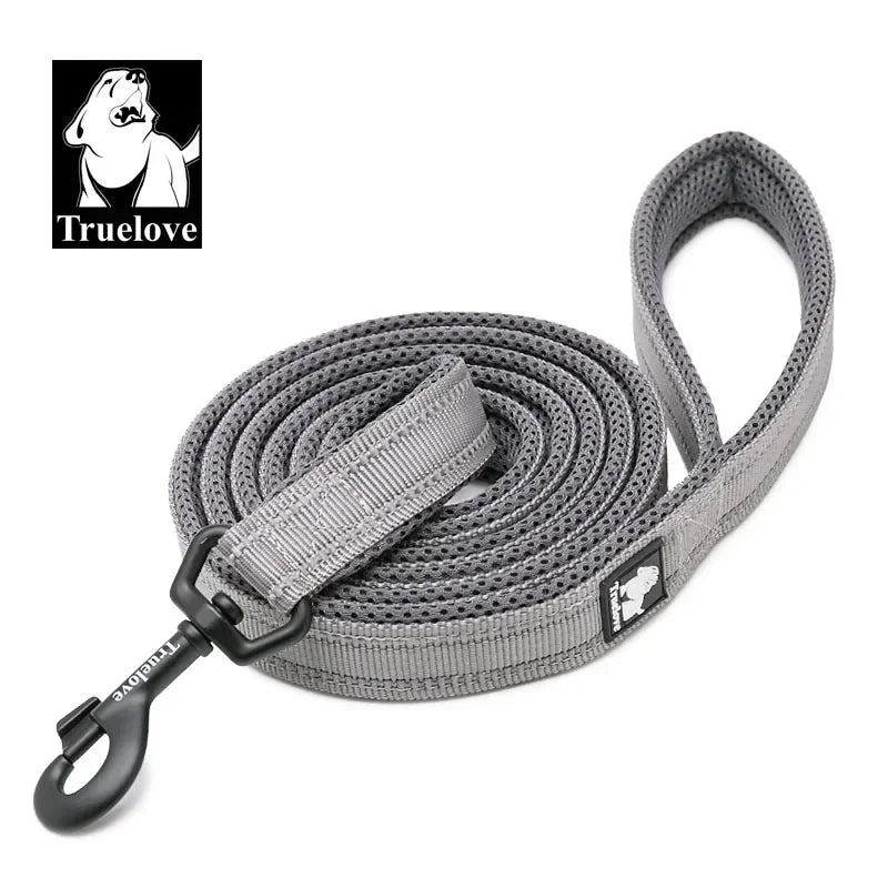 Truelove Reflective Padded Nylon Leash For Dogs And Cats