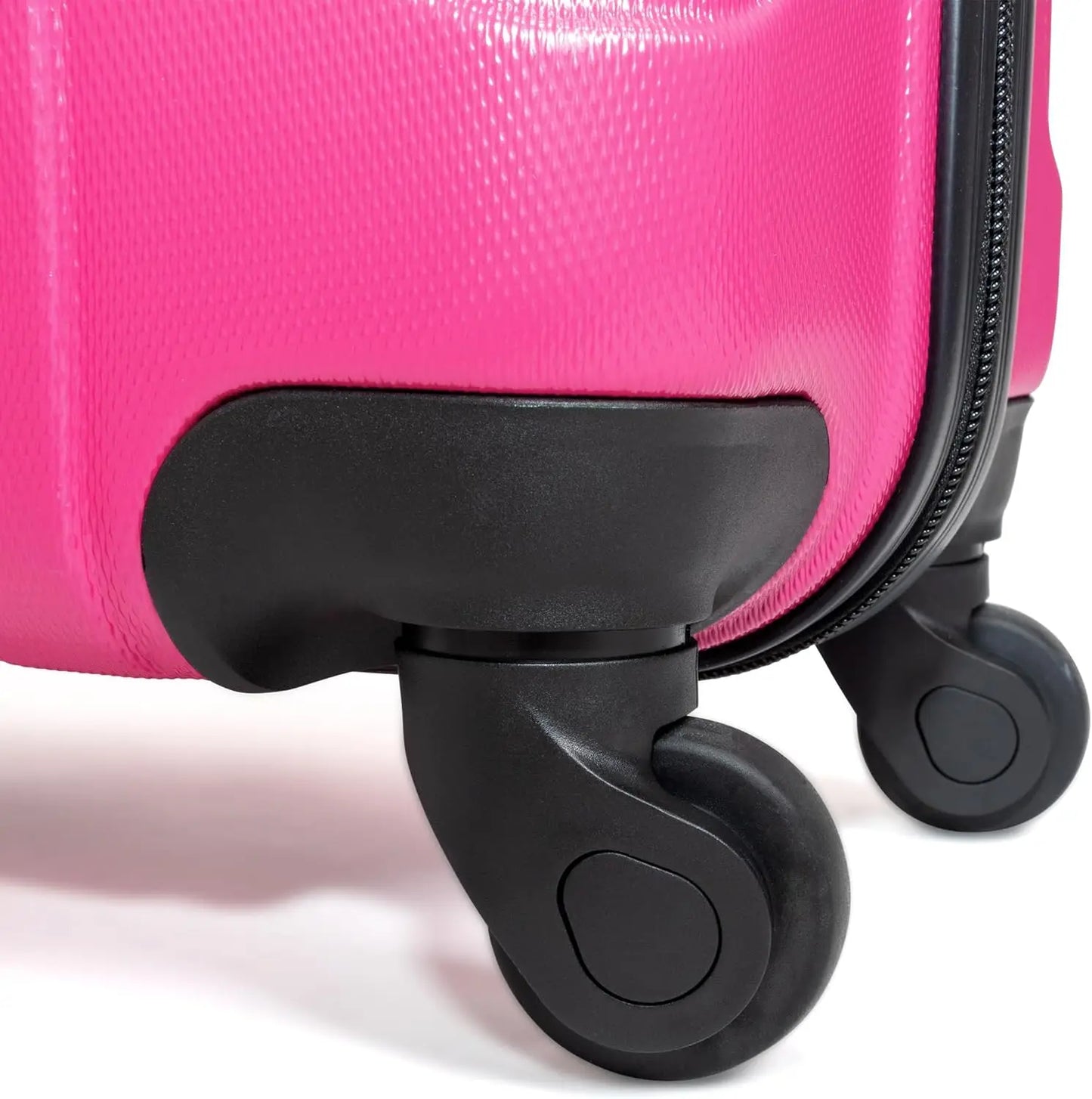 Caster Lightweight Hardshell Spinner Carry-On Luggage ABS PC