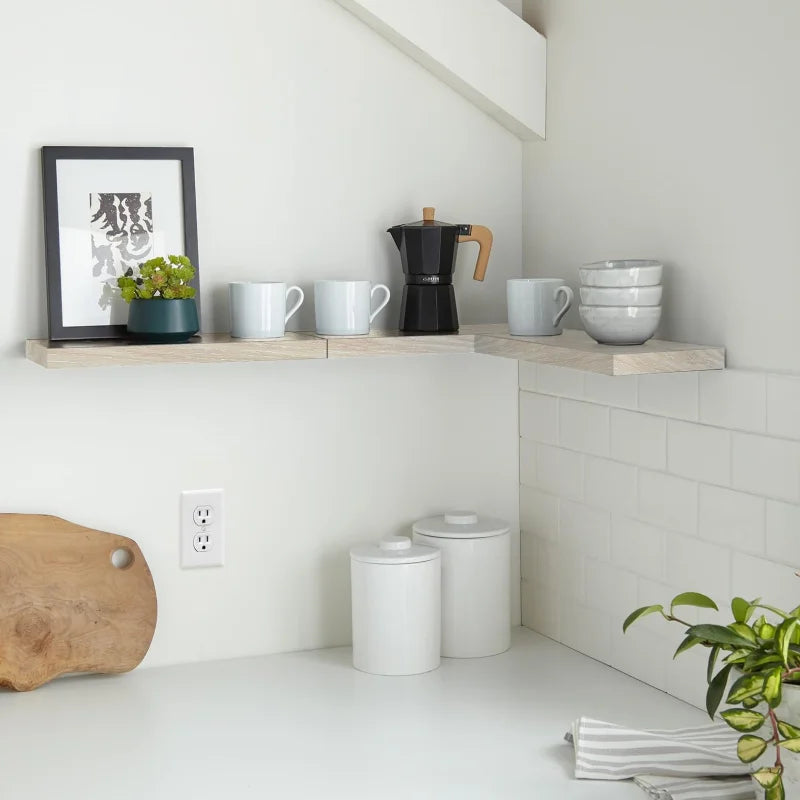 Wall Mounted Wooden Shelf For Living Room Contemporary Wall Shelf